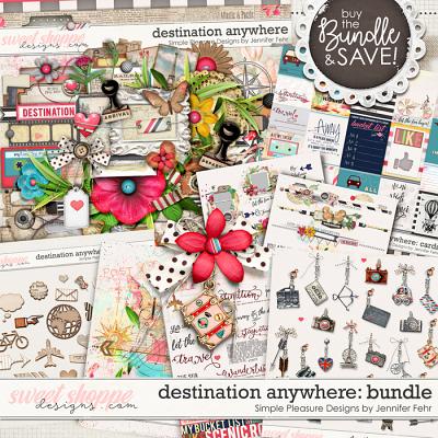Destination Anywhere Bundle:  Simple Pleasure Designs by Jennifer Fehr 