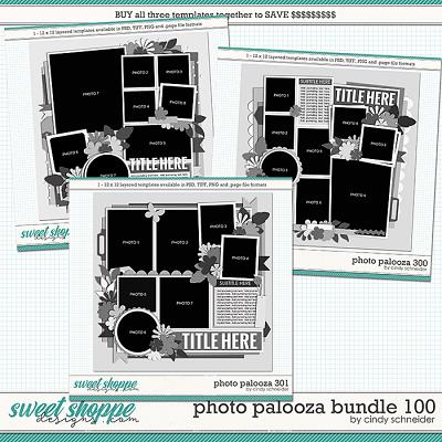 Cindy's Layered Templates - Photo Palooza Bundle 100 by Cindy Schneider