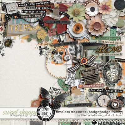 Creative Chronicles: Timeless Treasure Hodgepodge Frenzy by Little Butterfly Wings & Studio Basic