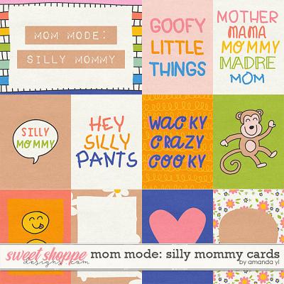 Mom mode: silly mommy: cards by Amanda Yi