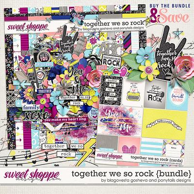 Together we so rock {bundle} by Blagovesta Gosheva & Ponytails Designs