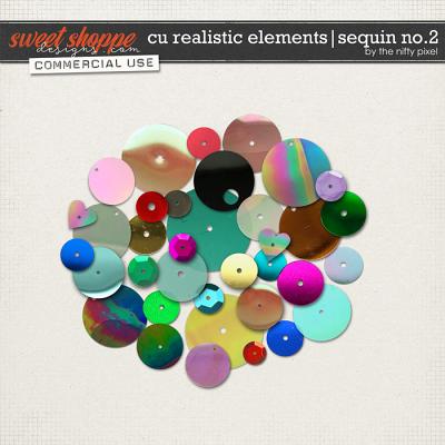CU REALISTIC ELEMENTS | SEQUIN No.2 by The Nifty Pixel