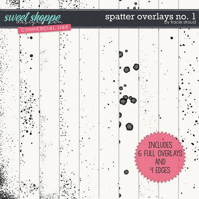 CU Spatter Overlays no. 1 by Tracie Stroud