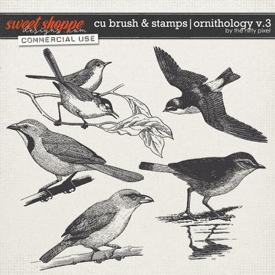 CU BRUSH & STAMPS | ORNITHOLOGY V.3 by The Nifty Pixel