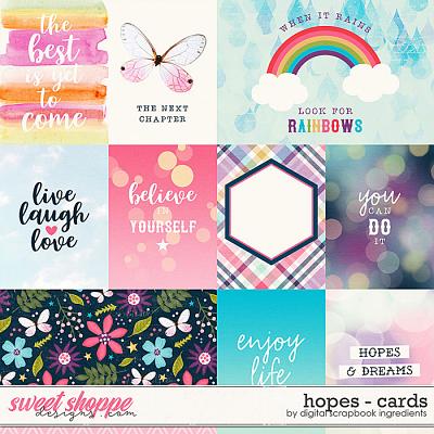 Hopes | Cards by Digital Scrapbook Ingredients