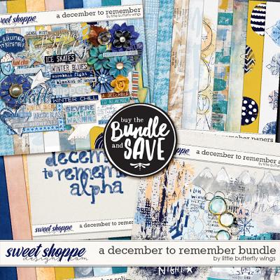 A December to remember bundle by Little Butterfly Wings