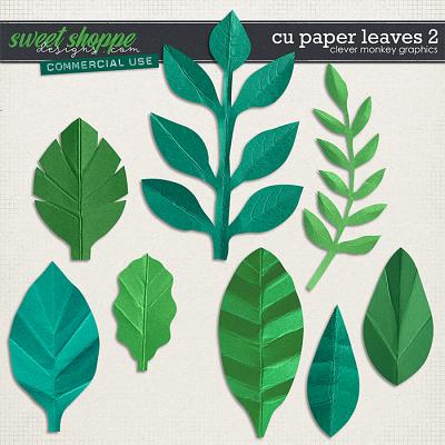CU Paper Leaves 2 by Clever Monkey Graphics    