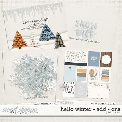 Hello Winter | Add On Bundle - by Kris Isaacs