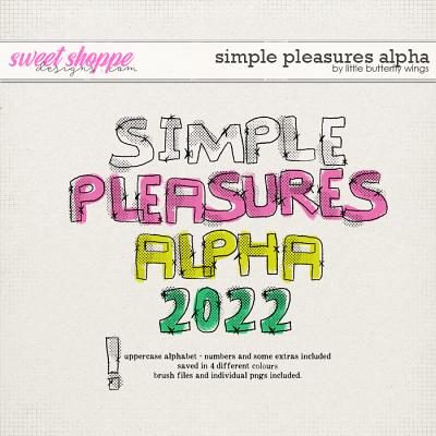 Simple Pleasures alpha by Little Butterfly Wings