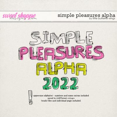 Simple Pleasures alpha by Little Butterfly Wings