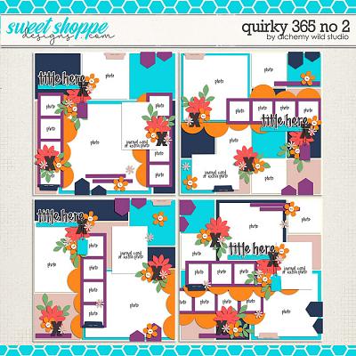 Quirky 365 No 2 Layered Templates by Alchemy Wild Studio