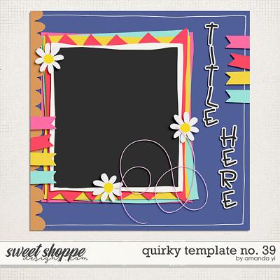 Quirky template no. 39 by Amanda Yi