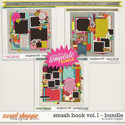 Brook's Templates - Smash Book Vol.1 - Bundle by Brook Magee