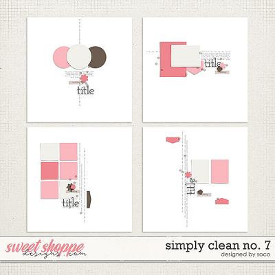 Simply Clean No. 7 | Designed by Soco