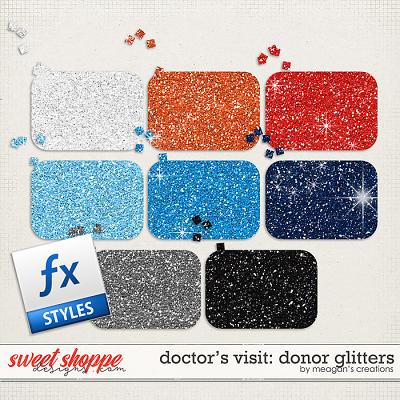 Doctor's Visit: Donor Glitters by Meagan's Creations