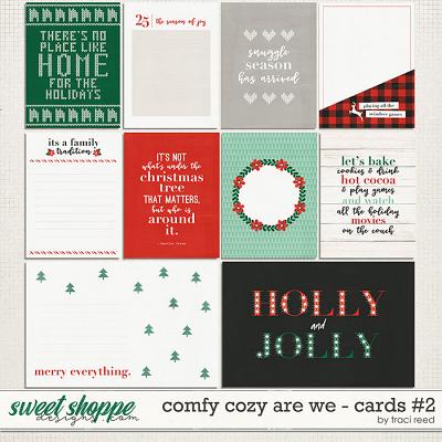 Comfy Cozy Are We 3x4 Cards #2 by Traci Reed