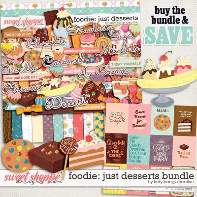 Foodie: Just Desserts Bundle by Kelly Bangs Creative