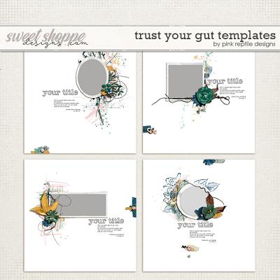 Trust Your Gut Templates by Pink Reptile Designs