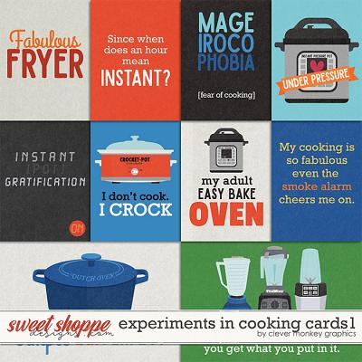 Experiments in Cooking Cards1 by Clever Monkey Graphics  