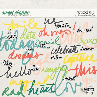 Word Up! by Pink Reptile Designs