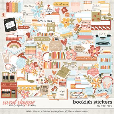 Bookish Stickers by Traci Reed