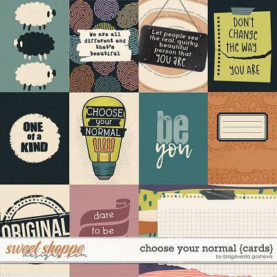 Choose Your Normal {cards} by Blagovesta Gosheva