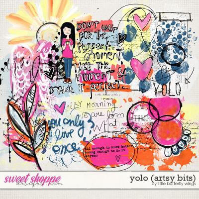 YOLO (artsy bits) by Little Butterfly Wings