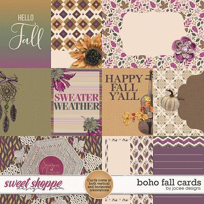 Boho Fall Cards by JoCee Designs
