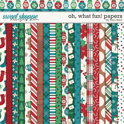 Oh, What Fun! Papers by Traci Reed