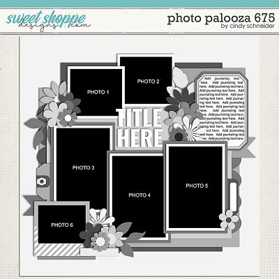 Cindy's Layered Templates - Photo Palooza 675 by Cindy Schneider