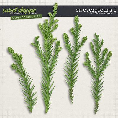 CU Evergreens 1 by Clever Monkey Graphics