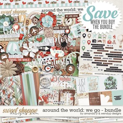 Around the world: We Go - Bundle by Amanda Yi & WendyP Designs