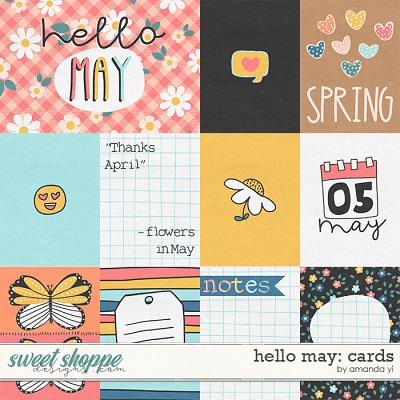 Hello May: cards by Amanda Yi