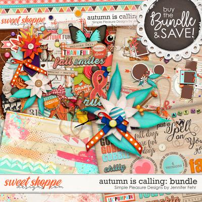 autumn is calling bundle: Simple Pleasure Designs by Jennifer Fehr