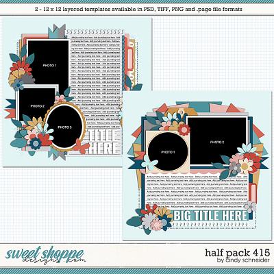 Cindy's Layered Templates - Half Pack 415 by Cindy Schneider