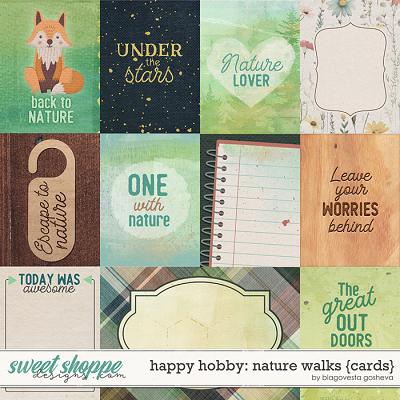 Happy Hobby: Nature Walks {cards} by Blagovesta Gosheva