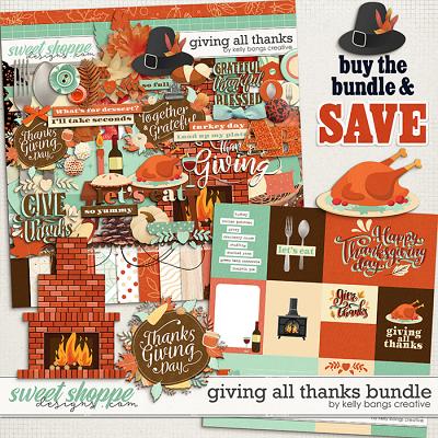 Giving All Thanks Bundle by Kelly Bangs Creative