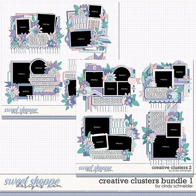 Cindy's Layered Templates - Creative Clusters Bundle 1 by Cindy Schneider