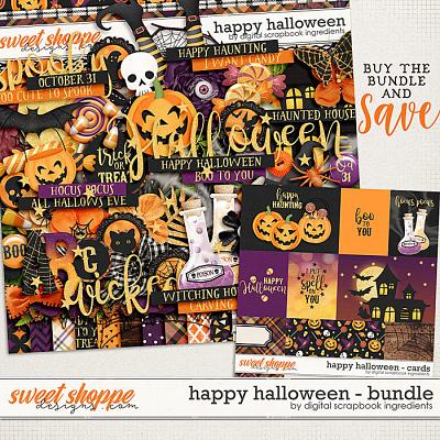 Happy Halloween Bundle by Digital Scrapbook Ingredients