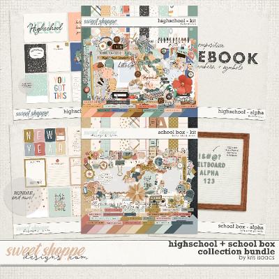 Highschool + School Box | Collection Bundle - by Kris Isaacs