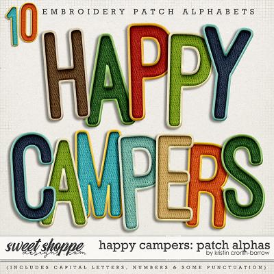 Happy Campers: Patch Alphas by Kristin Cronin-Barrow