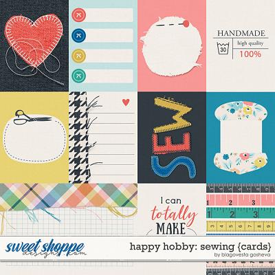 Happy Hobby: Sewing {cards} by Blagovesta Gosheva