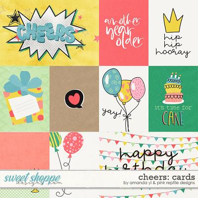 Cheers Cards by Amanda Yi & Pink Reptile Designs