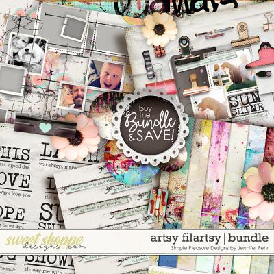 artsy filartsy bundle: simple pleasure designs by jennifer fehr 