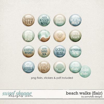 Beach Walks Flair by Ponytails
