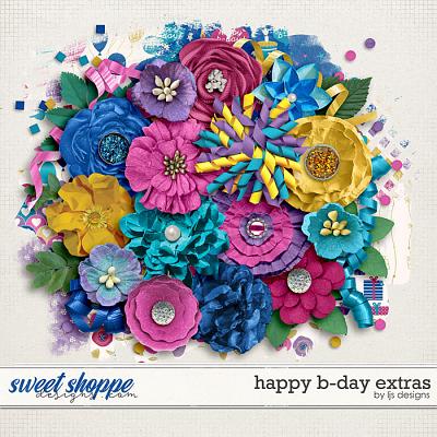 Happy B-day Extras by LJS Designs 