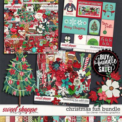 Christmas Fun Bundle by Clever Monkey Graphics