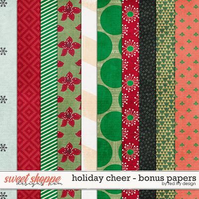 Holiday Cheer - Bonus Papers by Red Ivy Design