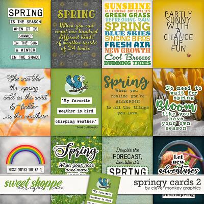 Springy Cards 2 by Clever Monkey Graphics