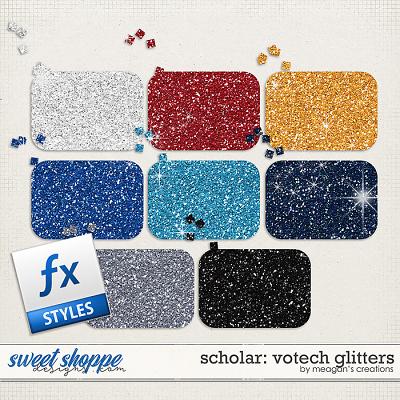 Scholar: Votech Glitters by Meagan's Creations